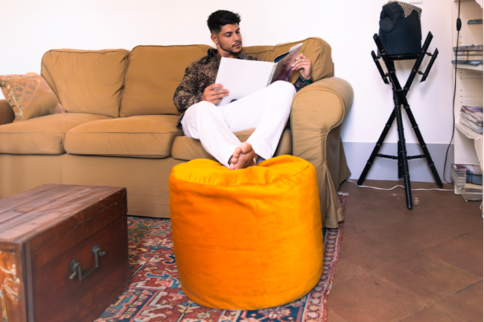 Marilyn Velours | Jumbo Bag