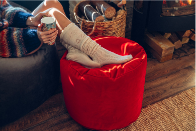 Marilyn Velours | Jumbo Bag