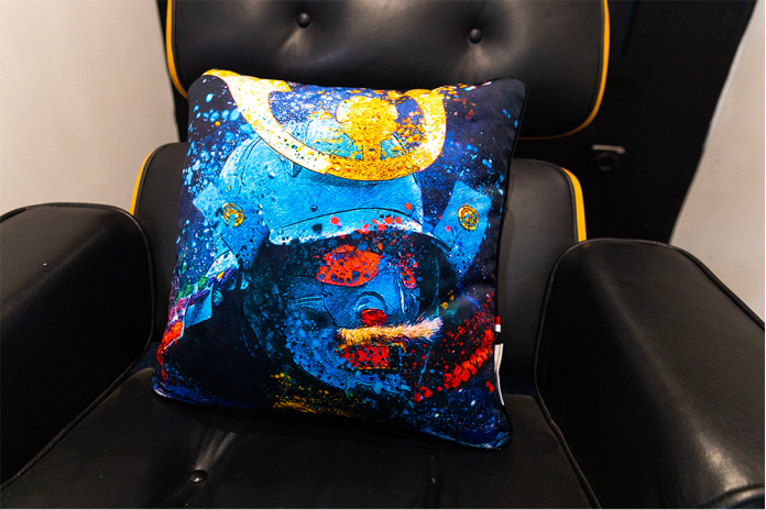 Coussin Velours StreetArt | Jumbo Bag