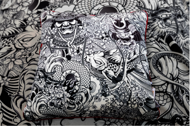 Coussin Velours StreetArt | Jumbo Bag