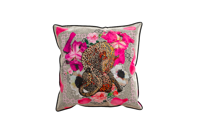 Coussin Velours Imprimé