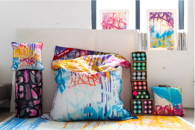 Cushion Velvet Printed