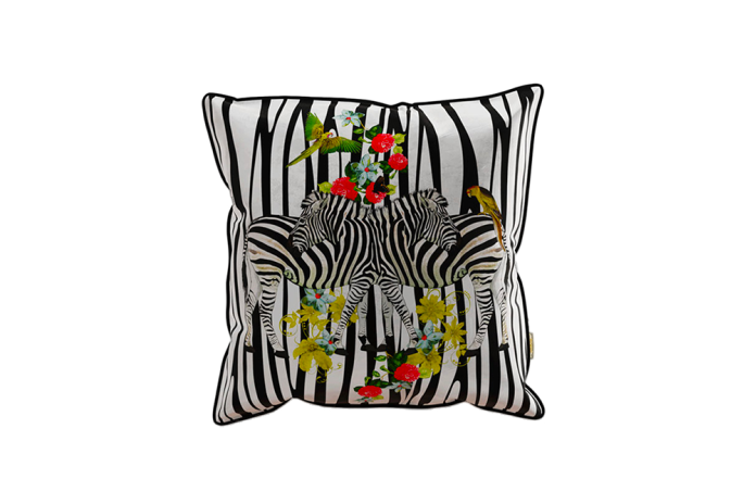 Coussin Velours Imprimé