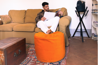 Marilyn Velours | Jumbo Bag