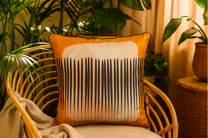 Cushion Velvet Printed