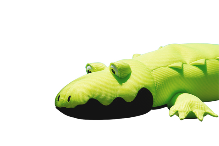 Swimming Cushion Odile the Crocodile