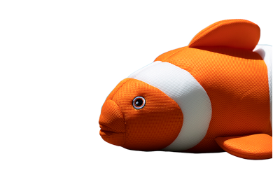 Swimming Cushion Goldy the Fish