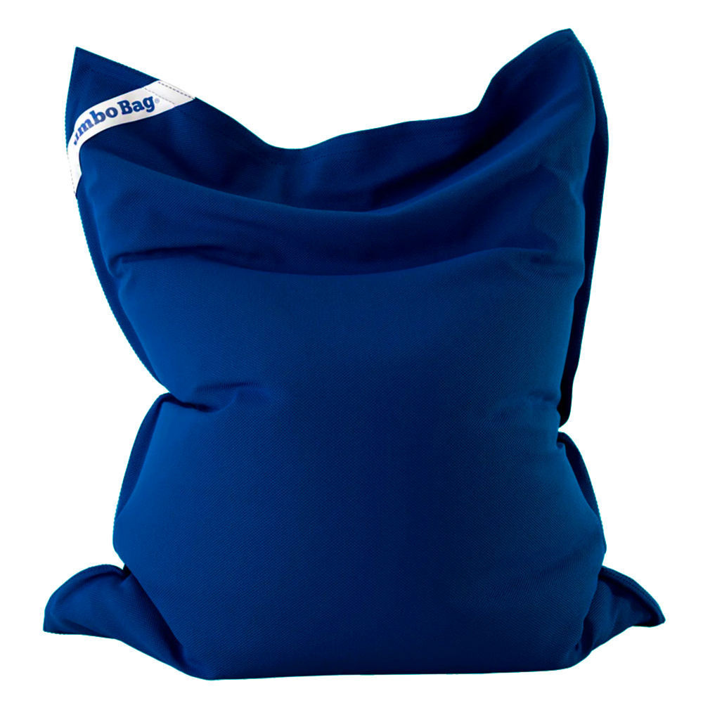 Jumbo Bag Homer Flottant Bleu Ciel 100x100 Cm - Pouf Piscine Insubmersible 240L - Idéal Jeux D'Eau Familial