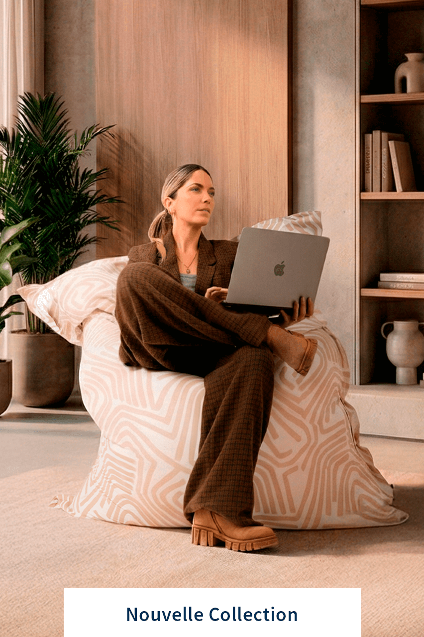 Pouf Jumbo Bag Nouvelle collection
